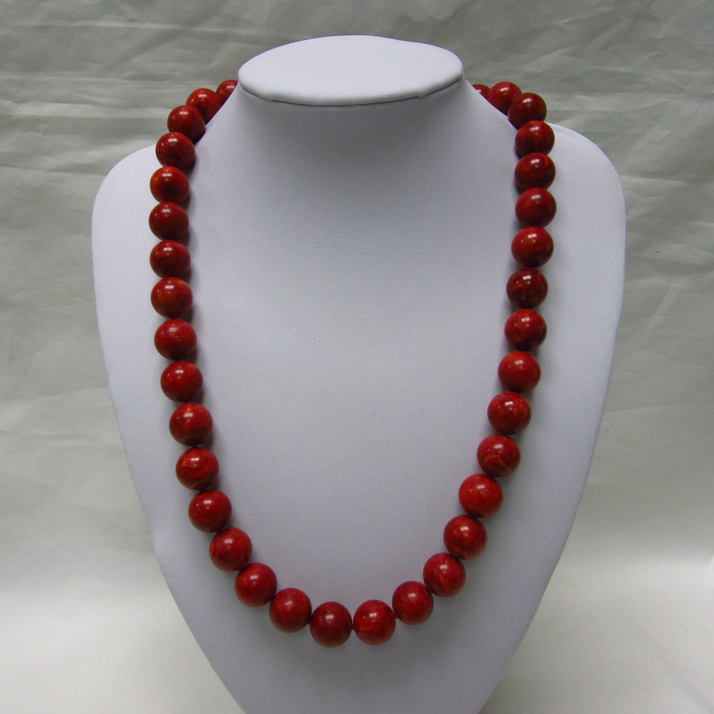 Collar de Antiguo Coral Mediterráneo. 59 cm. ~ Collar de Antiguo Coral Mediterráneo. 59 cm. ~