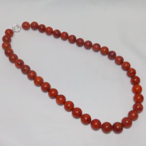 Collar de Antiguo Coral Mediterráneo. 59 cm. ~
