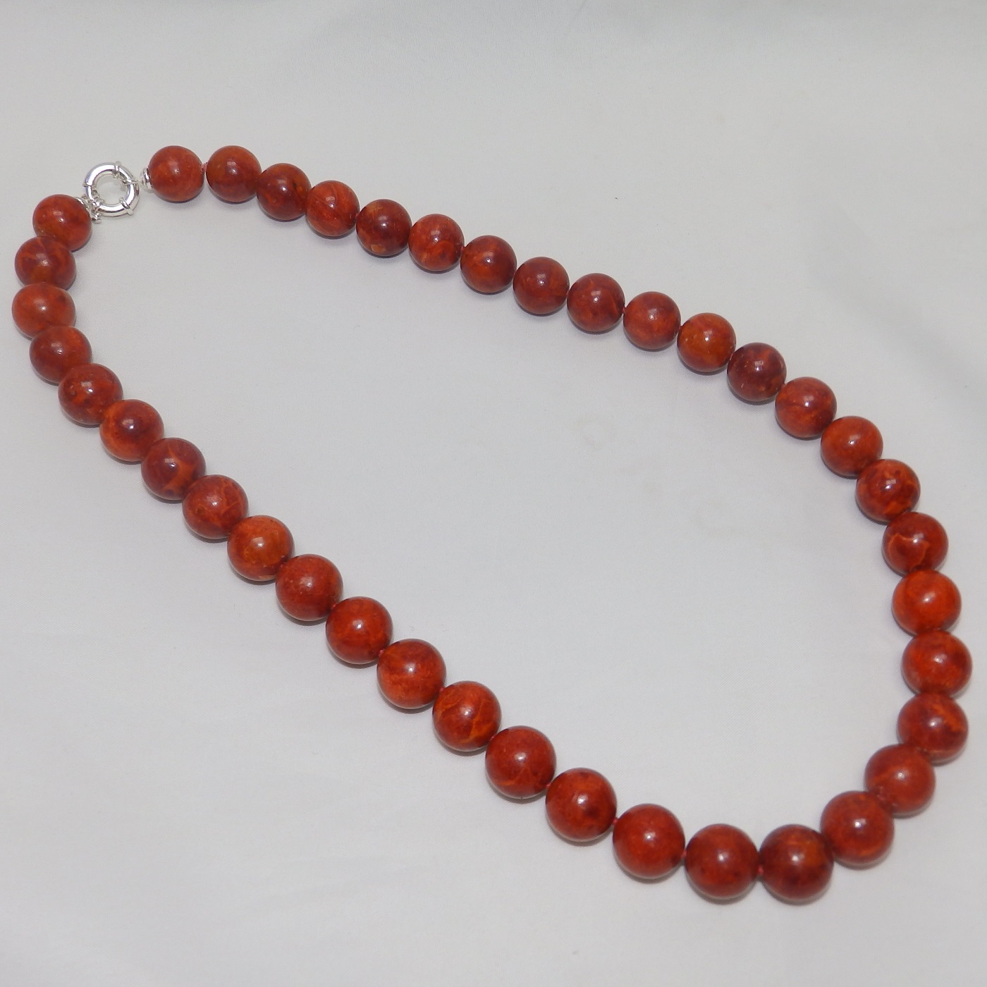 Collar de Antiguo Coral Mediterráneo. 59 cm. ~ Collar de Antiguo Coral Mediterráneo. 59 cm. ~