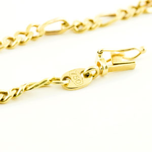 Collar de Oro tipo Cartier, y Colgante en Oro con 14 circonitas.