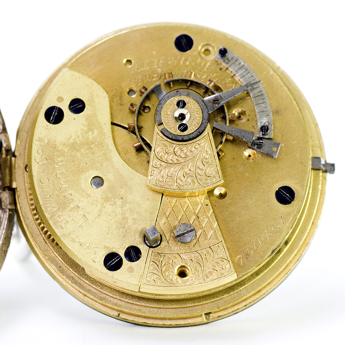 COLLINGWOOD & SON. . Reloj de bolsillo, lepine, Half Fusee (Semicatalino). Middlesbrough, año 1899. COLLINGWOOD & SON. . Reloj de bolsillo, lepine, Half Fusee (Semicatalino). Middlesbrough, año 1899.