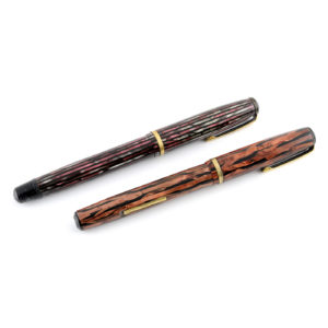 Conjunto de 2 plumas estilográficas antiguas, marca WEAREVER.