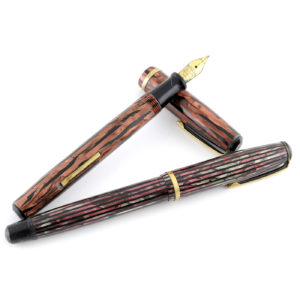 Conjunto de 2 plumas estilográficas antiguas, marca WEAREVER.