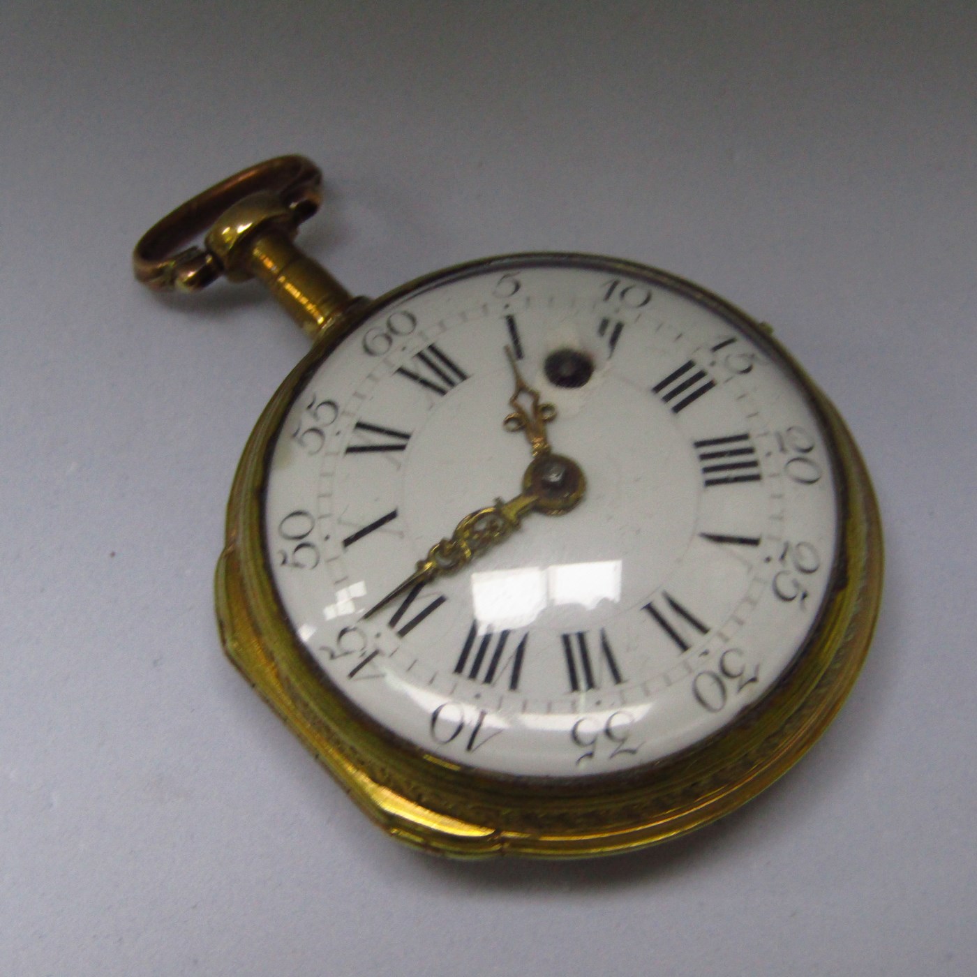 Conjunto formado por Chatelaine y reloj de bolsillo. Zarina Catalina II de Rusia. Ca. 1780.