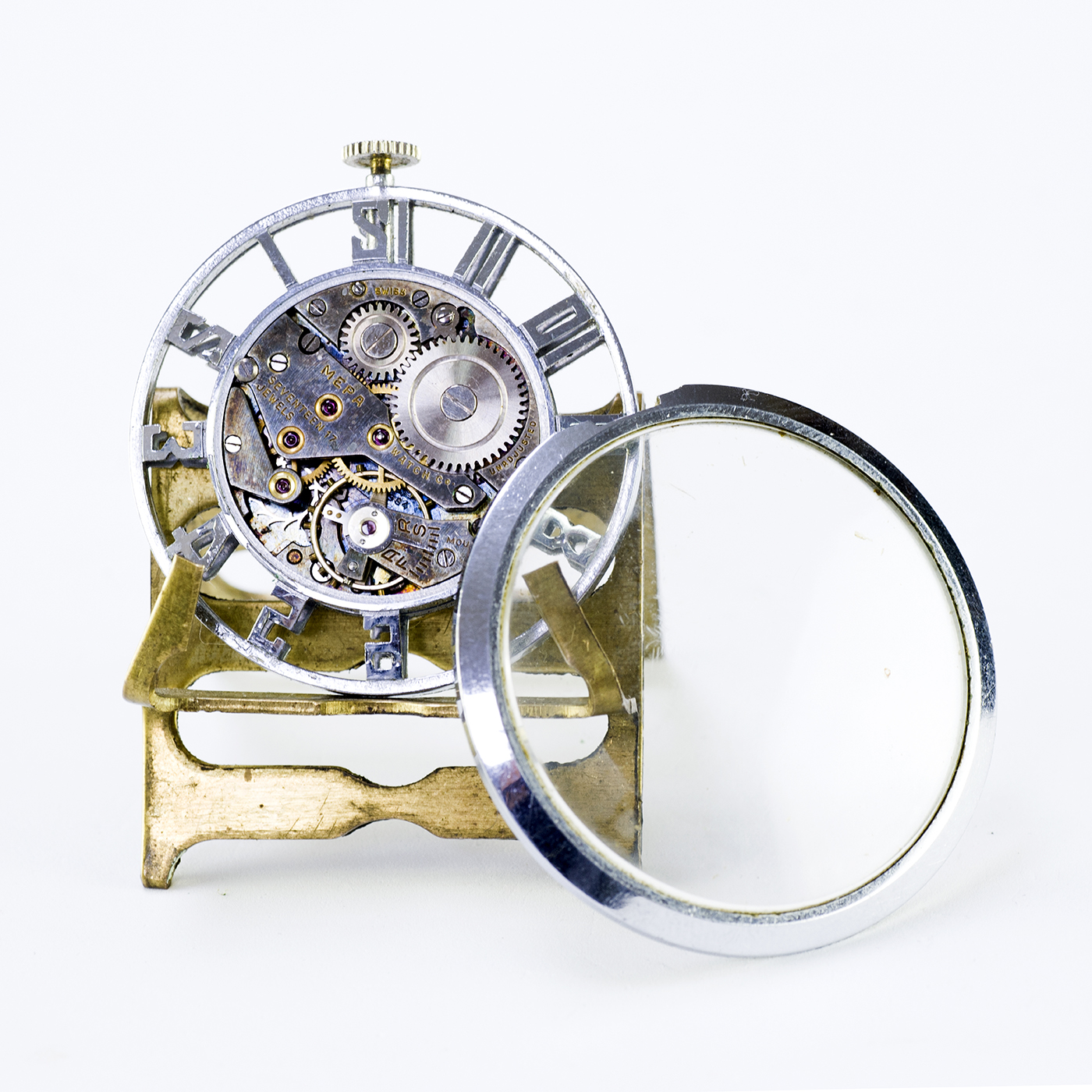 CONSOLIDATED WATCH Co. Reloj de bolsillo, lepine y remontoir. Suiza, ca. 1910. CONSOLIDATED WATCH Co. Reloj de bolsillo, lepine y remontoir. Suiza, ca. 1910.