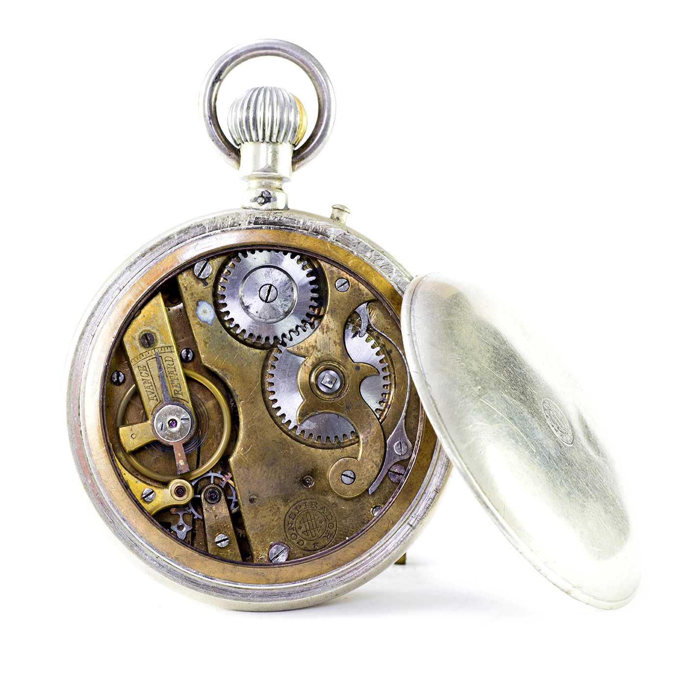 CONSPIRADOR. Reloj de Bolsillo, lepine y remontoir. Suiza, ca. 1900 CONSPIRADOR. Reloj de Bolsillo, lepine y remontoir. Suiza, ca. 1900