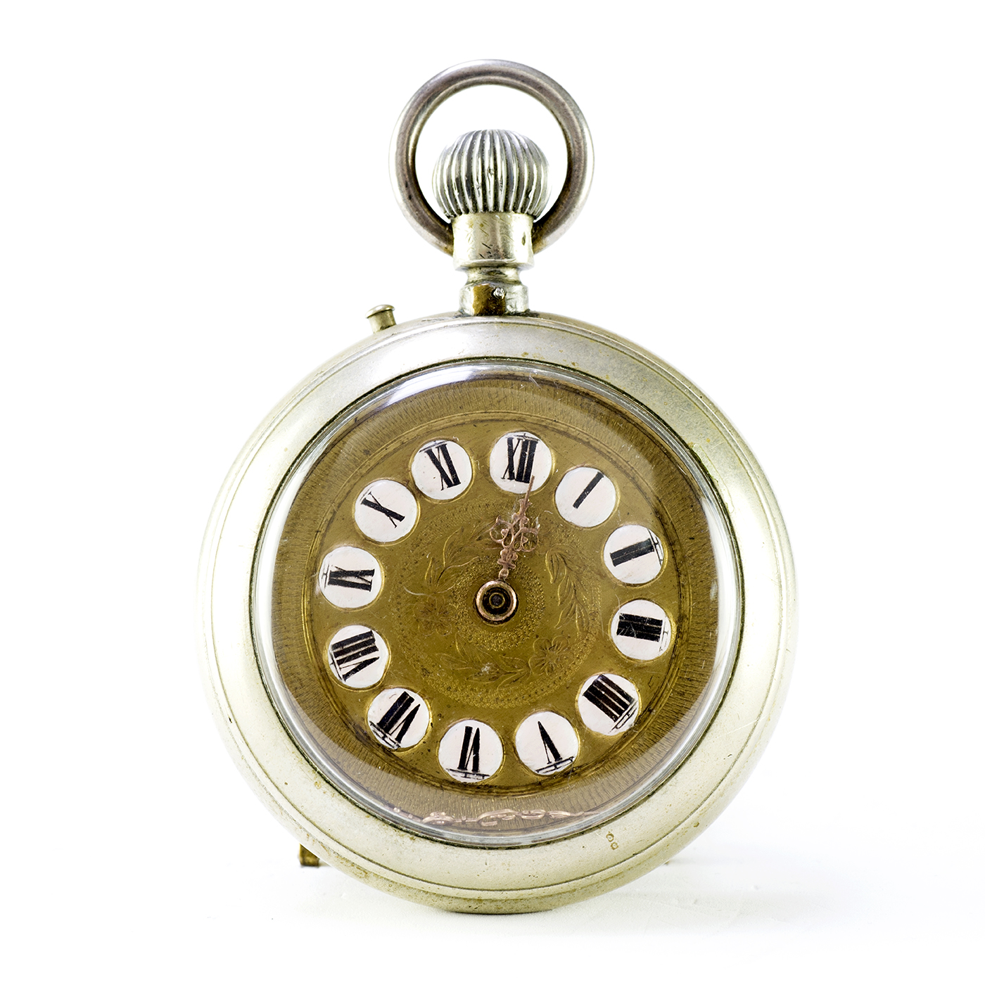 CONSPIRADOR. Reloj de Bolsillo, lepine y remontoir. Suiza, ca. 1900