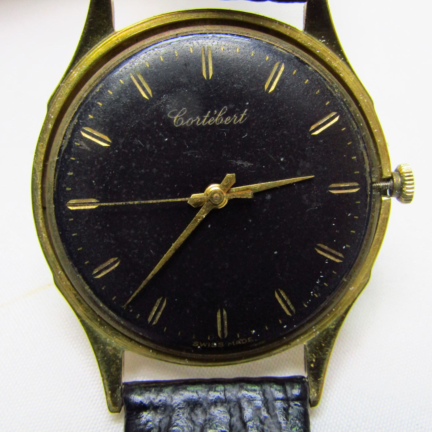 CORTÉBERT. Reloj de pulsera para caballero. Ca. 1970 CORTÉBERT. Reloj de pulsera para caballero. Ca. 1970