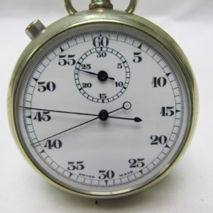 Cronómetro Suizo de Bolsillo, lepine, de Doble Ratrapante. Ca. 1900