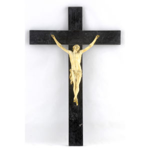 CRUCIFICADO EN MARFIL. SIGLO XVIII-XIX