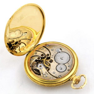Cyma. Reloj de bolsillo para caballero, lepine y remontoir. Ca. 1900