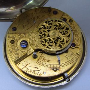 DAVEY & SONS (Londres, 1851). Reloj de Bolsillo Lepine, Verge Fusee (Catalino).