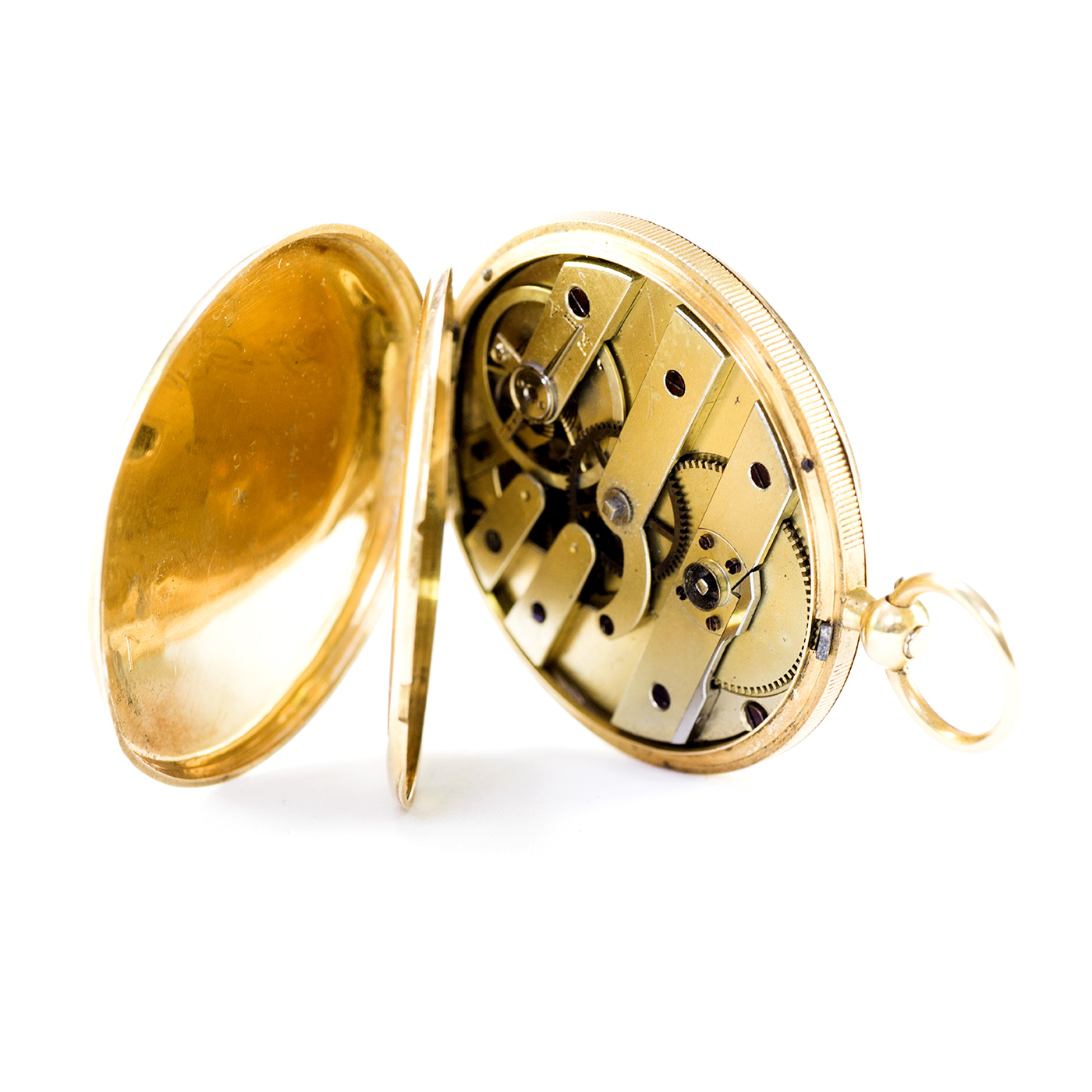 DESHAYES. Reloj Francés de colgar, lepine. Francia, ca. 1890. DESHAYES. Reloj Francés de colgar, lepine. Francia, ca. 1890.