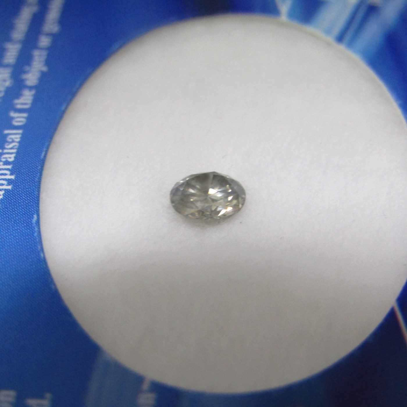 Diamante Natural talla Brillante de 0,445 ct. Fancy Brownish Yellow, SI1. Certificado GLB.