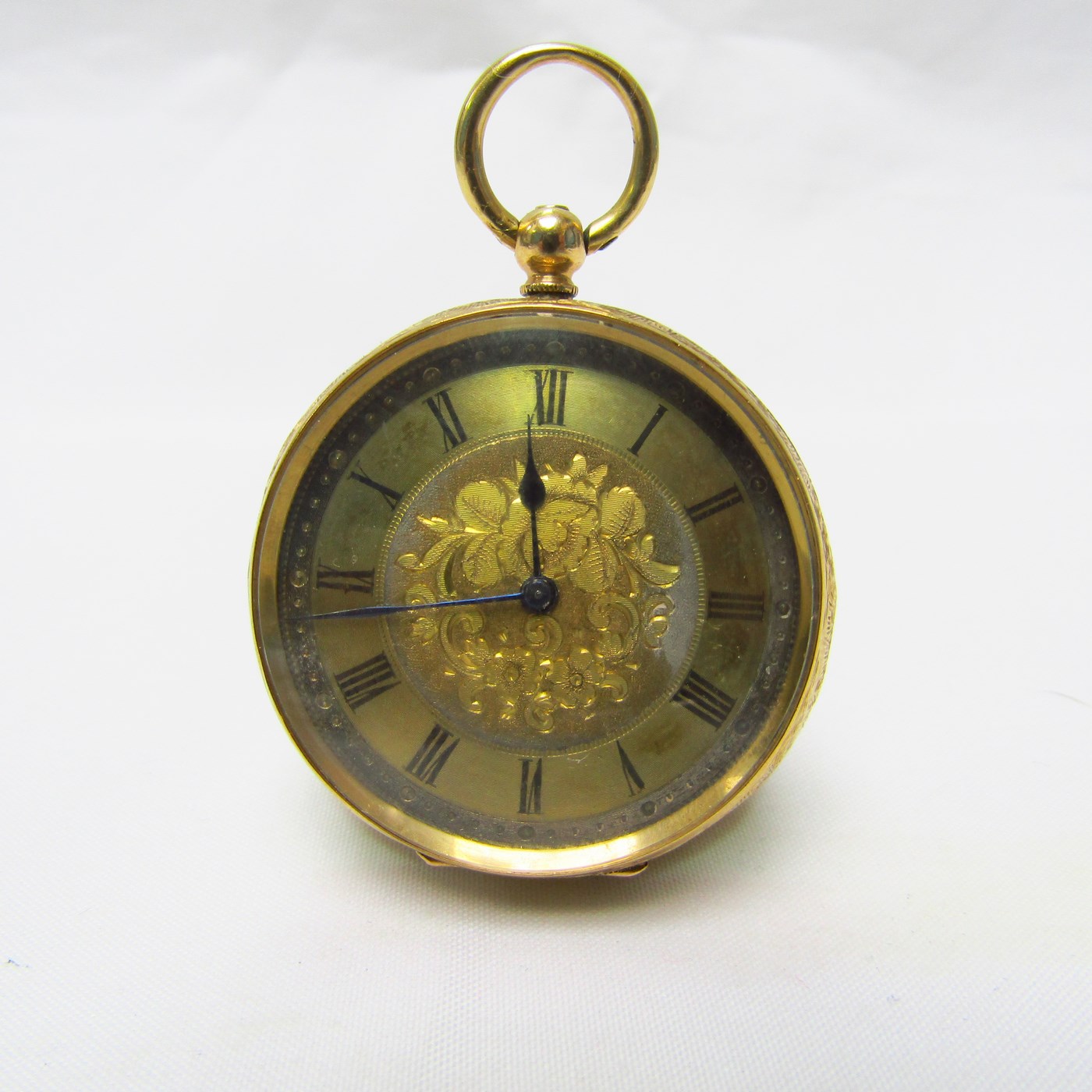 DIMIER FRERES & Cíe. (DF&C.). Horloge suspendue, lépine. Suisse, ca. 1900.