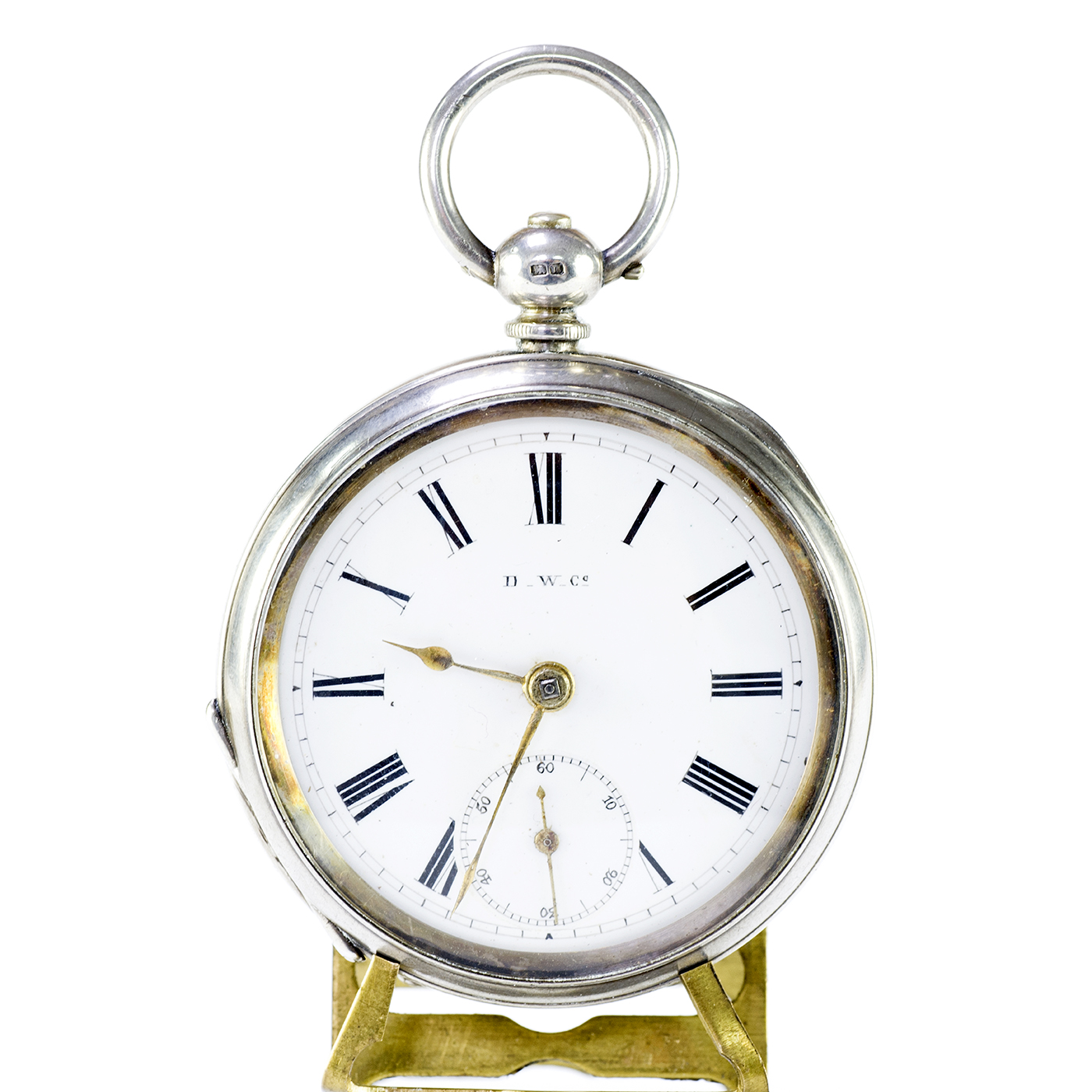DOMINION WATCH Co. (D.W.Co.) Reloj de Bolsillo, lepine. Suiza, año 1.887.