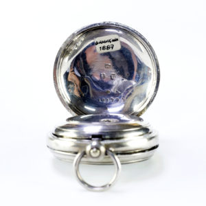 DOMINION WATCH Co. (D.W.Co.) Reloj de Bolsillo, lepine. Suiza, año 1.887.