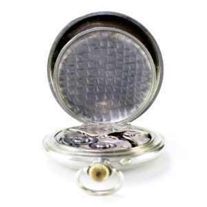 DOXA. Reloj erótico de bolsillo. AUTOMATÓN. Año Ca. 1906. Gran Tamaño.