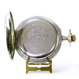 DOXA. Reloj erótico de bolsillo. AUTOMATÓN. Año Ca. 1906. Gran Tamaño.