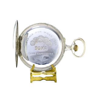 DOXA. Reloj erótico de bolsillo. AUTOMATÓN. Año Ca. 1906. Gran Tamaño.