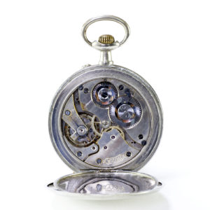 DOXA. Reloj erótico de bolsillo. AUTOMATÓN. Año Ca. 1906. Gran Tamaño.