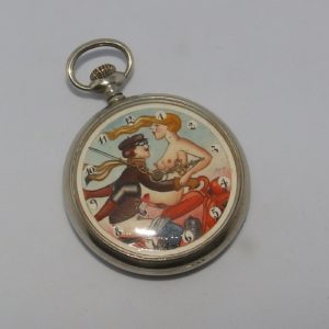 Doxa - Reloj Suizo Erótico de Bolsillo - Circa 1920
