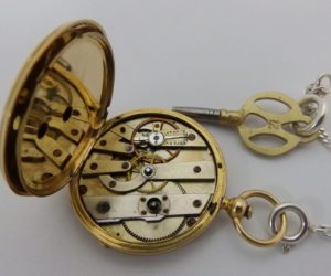 Dupau-Haim (Geneve). Reloj para colgar, de señora, lepine. Ca. 1900