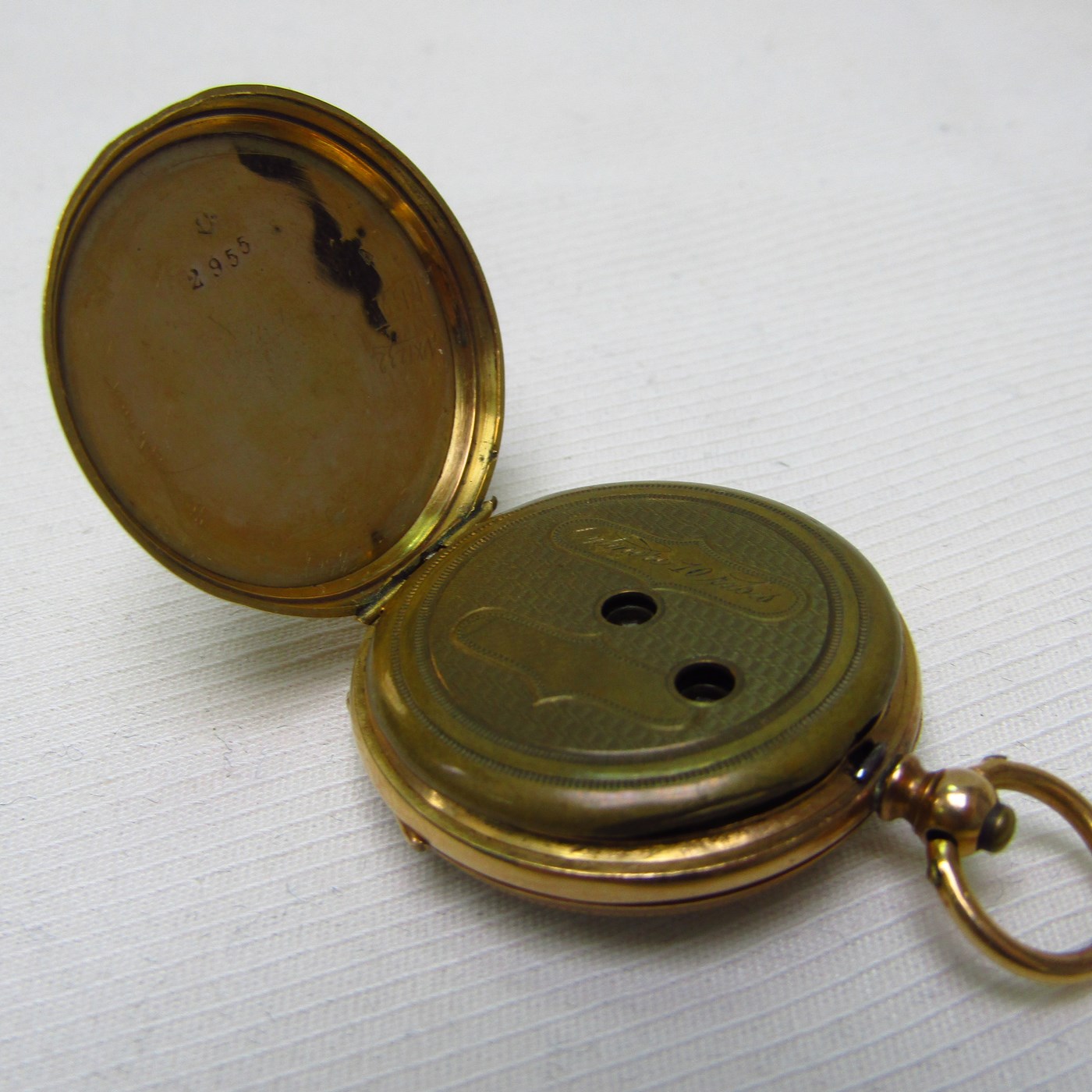 DUPONT et Cíe. Reloj de Colgar, lepine. Ca. 1900 DUPONT et Cíe. Reloj de Colgar, lepine. Ca. 1900