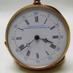 DUPONT et Cíe. Reloj de Colgar, lepine. Ca. 1900