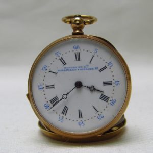 DUPONT et Cíe. Reloj de Colgar, lepine. Ca. 1900