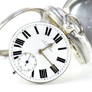 E.WISE (Machester). Reloj de Bolsillo, Lepine, Half Fusee. Birmingham, 1900.