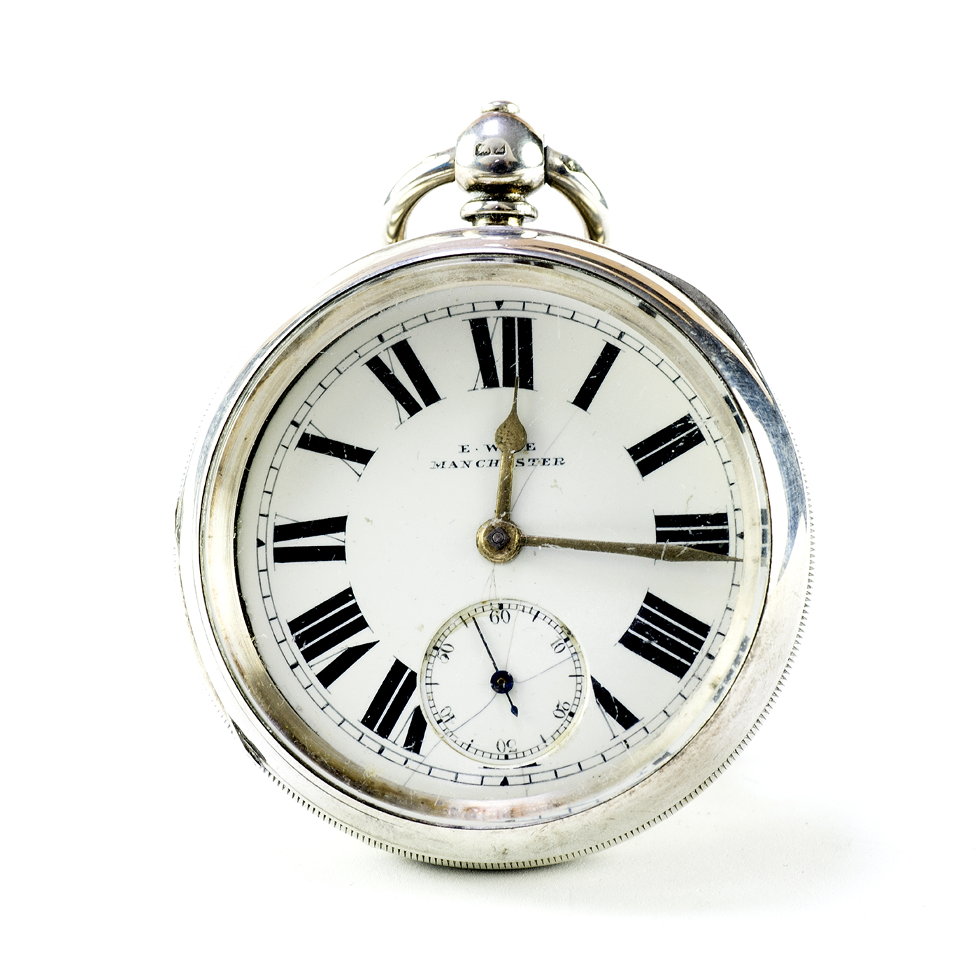 E.WISE (Machester). Reloj de Bolsillo, Lepine, Half Fusee. Birmingham, 1900.