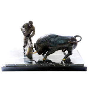 EDUARDO SORIANO. ESCULTURA EN BRONCE. Curro Romero.
