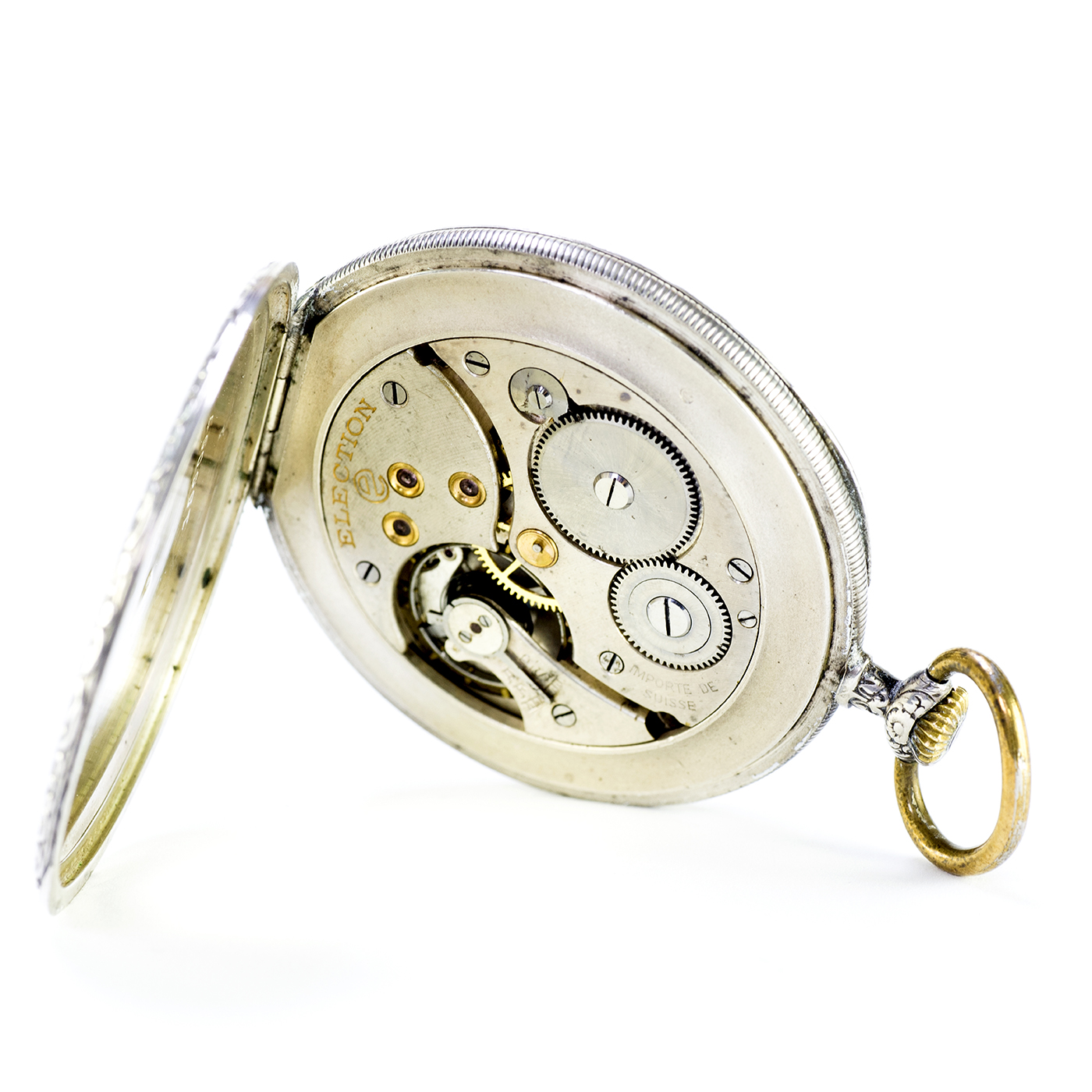 ELECTION . Reloj de bolsillo, lepine y remontoir. Suiza, ca. 1900. ELECTION . Reloj de bolsillo, lepine y remontoir. Suiza, ca. 1900.