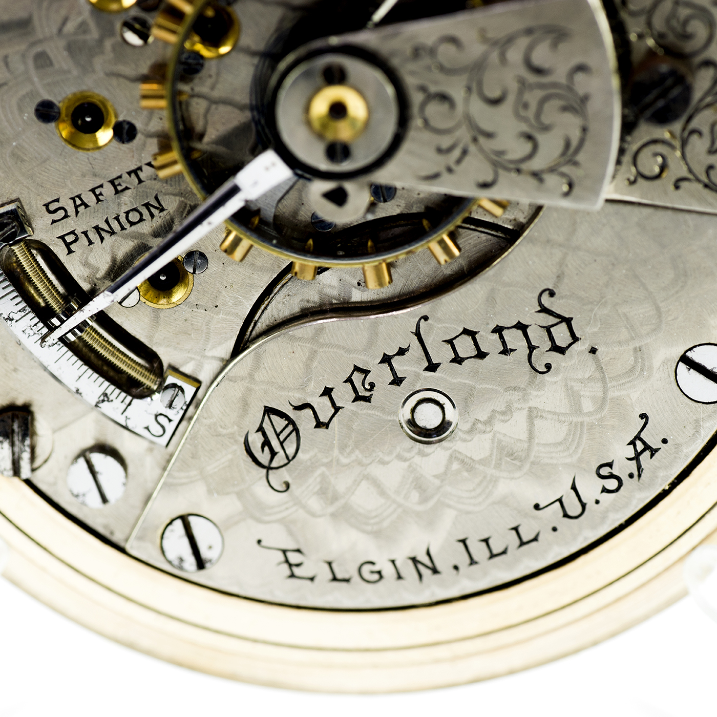 ELGIN ILL. (Overland, USA). Reloj de Bolsillo, Lepine y remontoir. USA, año 1905. ELGIN ILL. (Overland, USA). Reloj de Bolsillo, Lepine y remontoir. USA, año 1905.
