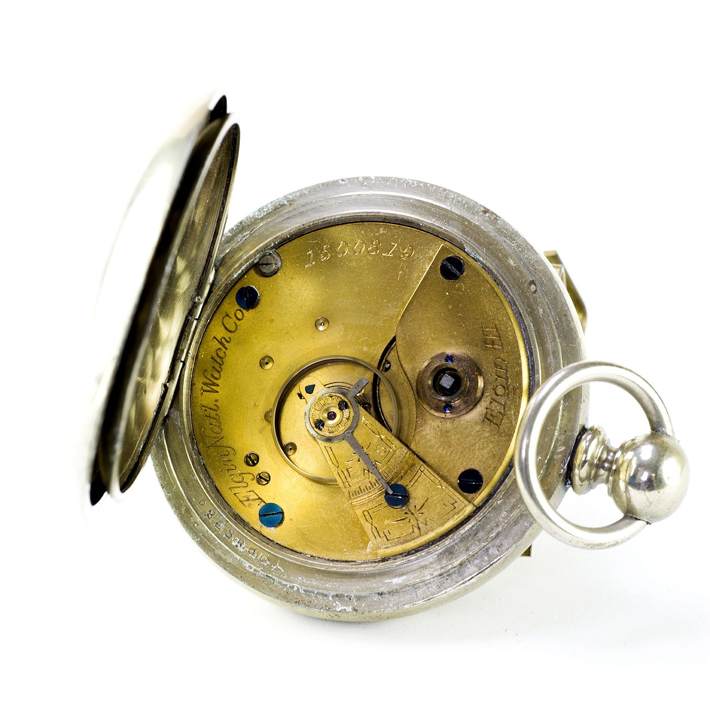ELGIN NATIONAL WATCH COMPANY (USA). Reloj de Bolsillo para caballero, Lepine. Año, 1884. ELGIN NATIONAL WATCH COMPANY (USA). Reloj de Bolsillo para caballero, Lepine. Año, 1884.
