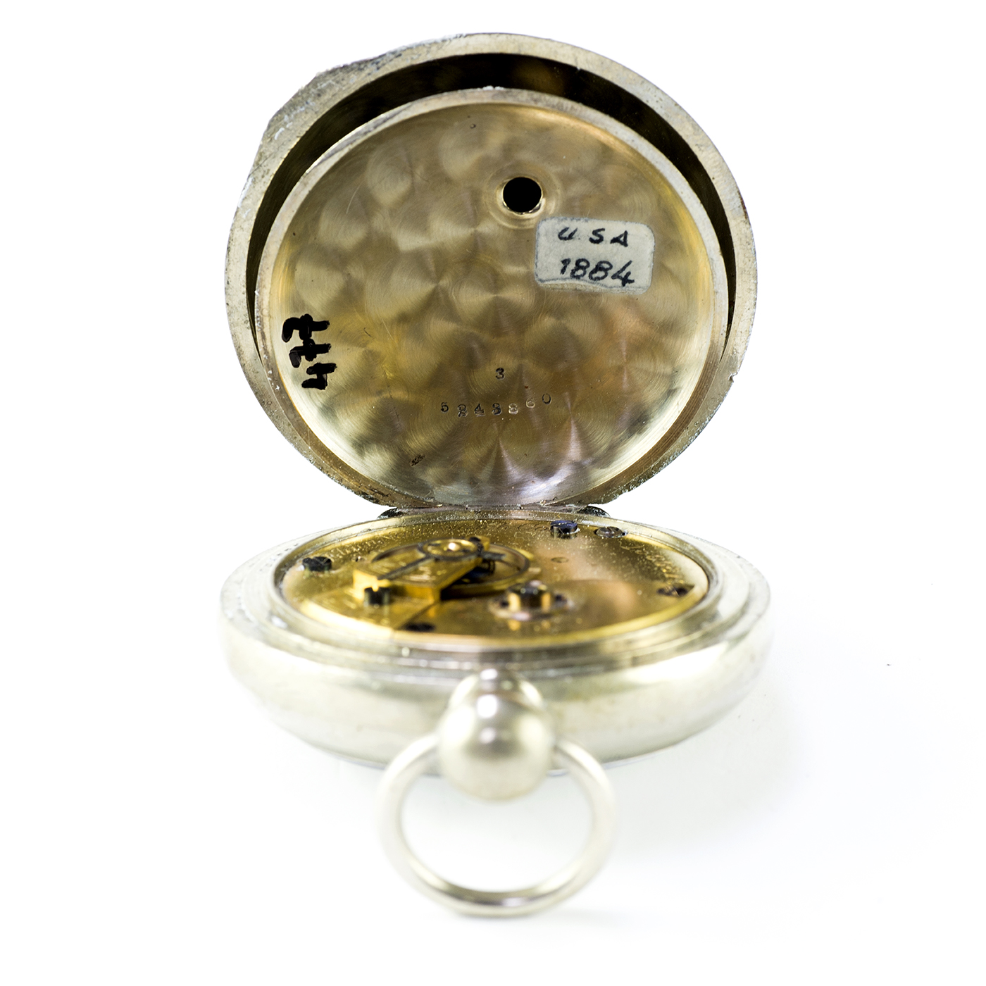 ELGIN NATIONAL WATCH COMPANY (USA). Reloj de Bolsillo para caballero, Lepine. Año, 1884. ELGIN NATIONAL WATCH COMPANY (USA). Reloj de Bolsillo para caballero, Lepine. Año, 1884.