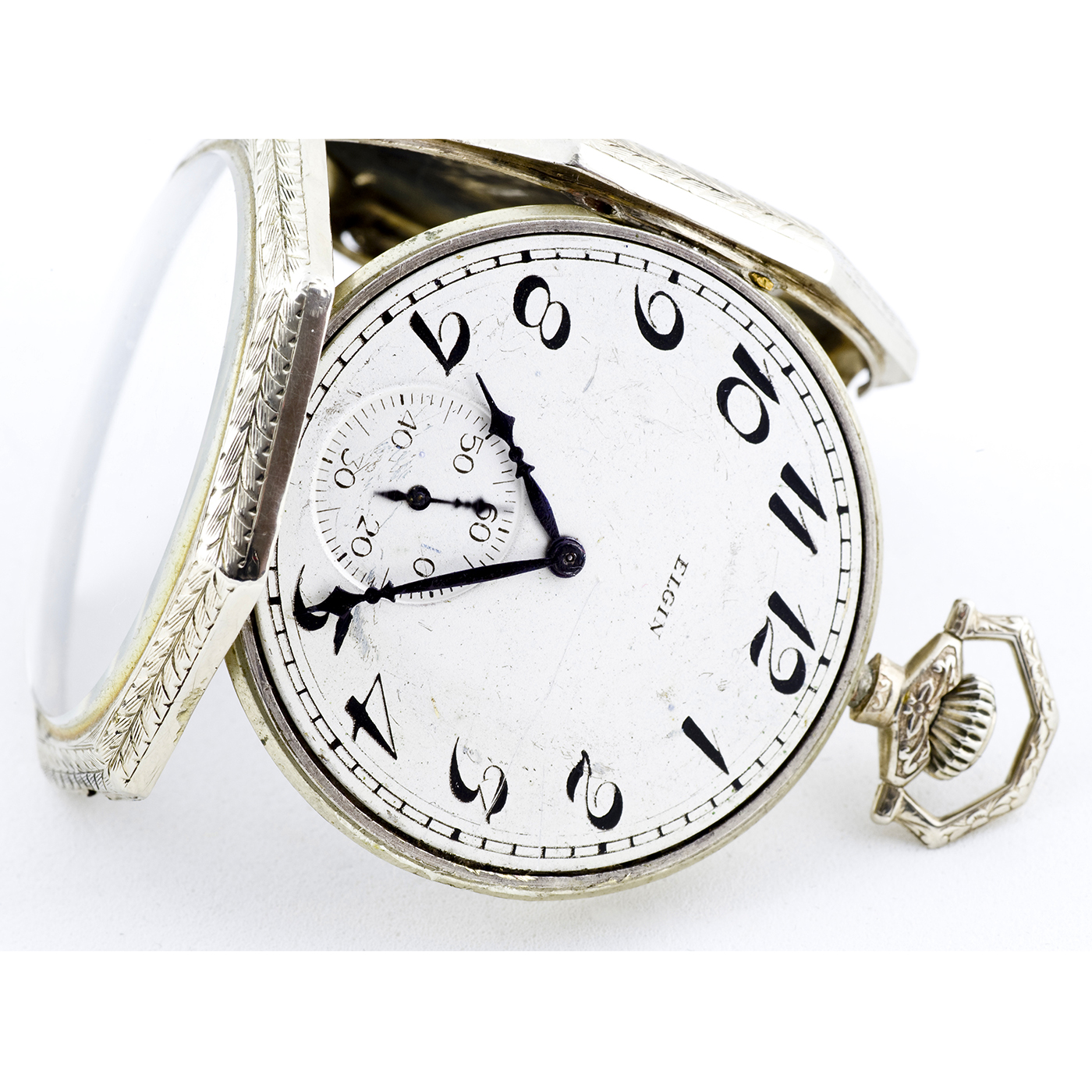 Elgin. Reloj de bolsillo de caballero, lepine y remontoir. Usa, 1923. Elgin. Reloj de bolsillo de caballero, lepine y remontoir. Usa, 1923.