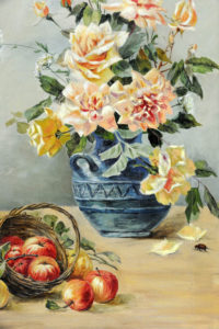 ESCUELA ESPAÑOLA. Óleo sobre lienzo. ""Bodegón"