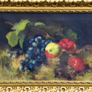 ESCUELA ESPAÑOLA SIGLO XIX. Óleo sobre lienzo. ""Bodegón
