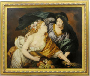ESCUELA ITALIANA SIGLO XVII. Óleo sobre lienzo.