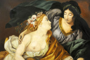 ESCUELA ITALIANA SIGLO XVII. Óleo sobre lienzo.
