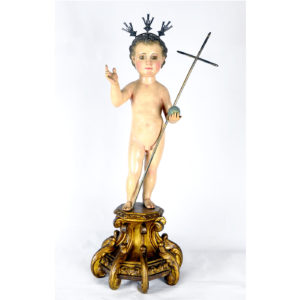 ESCUELA SEVILLANA SIGLO XVII. Escultura de Niño Jesús.