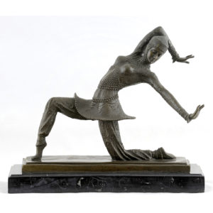 ESCULTURA EN BRONCE. D.H. CHIPARUS.