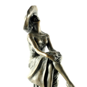 ESCULTURA EN BRONCE. Época ART-DECÓ.