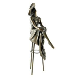 ESCULTURA EN BRONCE. Época ART-DECÓ.