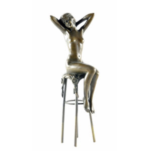 ESCULTURA EN BRONCE. Época ART-DECÓ.