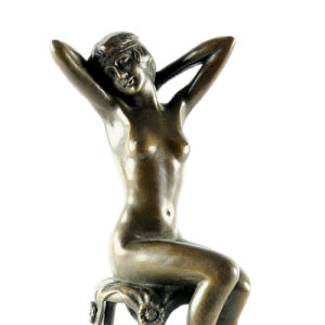 ESCULTURA EN BRONCE. Época ART-DECÓ.