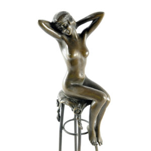 ESCULTURA EN BRONCE. Época ART-DECÓ.