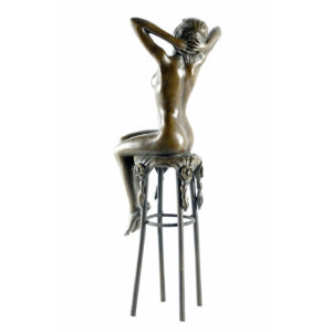 ESCULTURA EN BRONCE. Época ART-DECÓ.